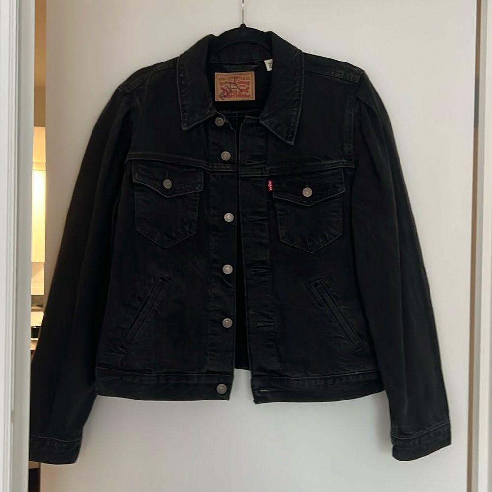 Levi “evil eye” denim jacket